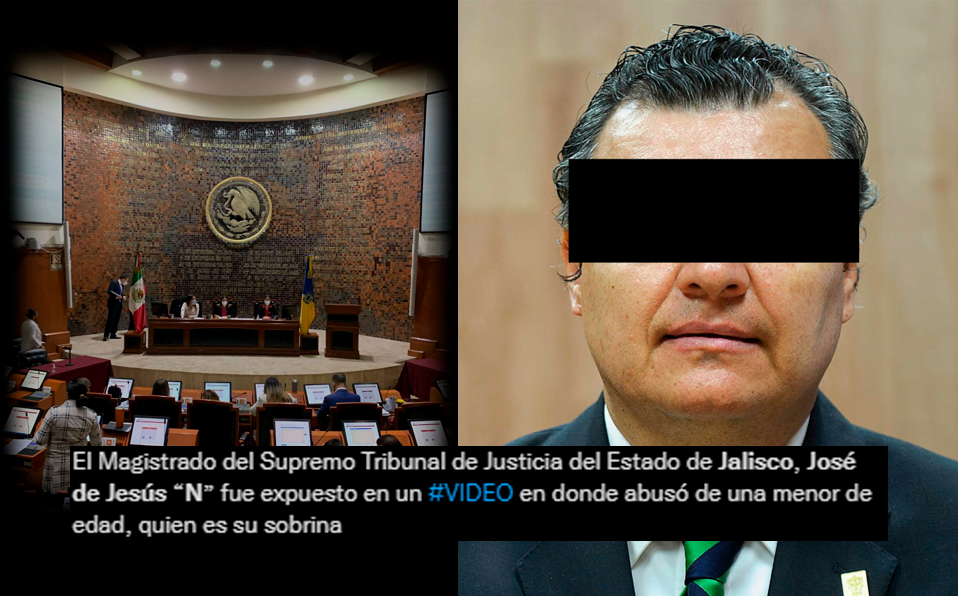 Retiran magistrado, acusado de abuso sexual infantil en Jalisco