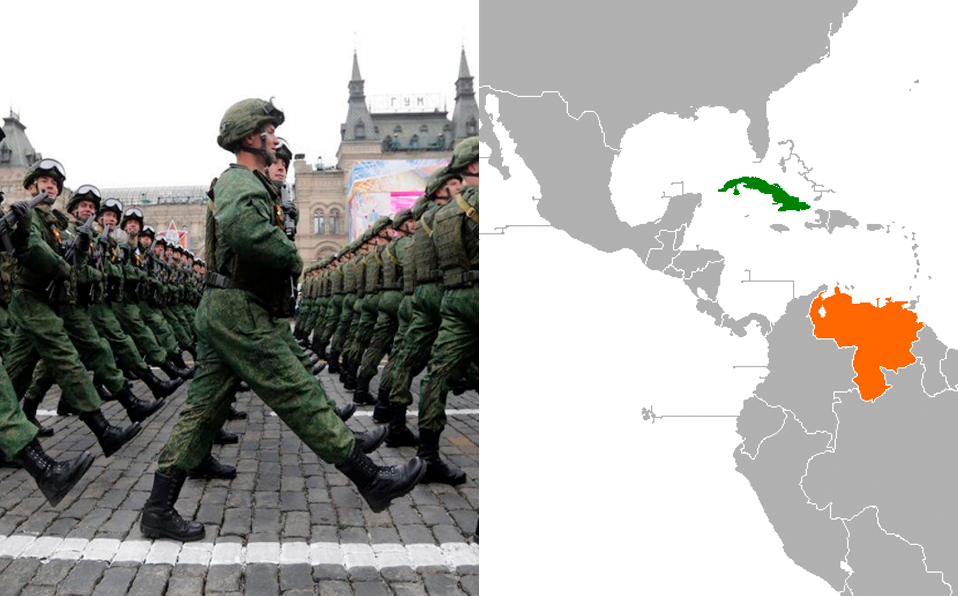 Rusia amenaza enviar tropas a Cuba y Venezuela
