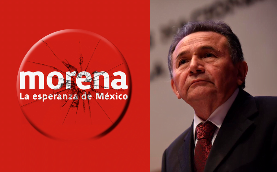 Senador Luis Pech rompe candidatura de Morena
