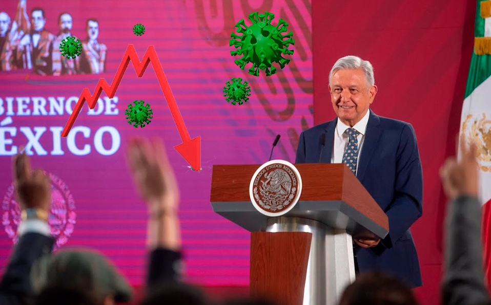 México suma 7 semanas con reducción de contagios: AMLO