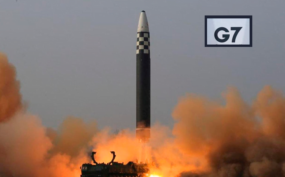 G7 Condena misil balístico de Corea del Norte