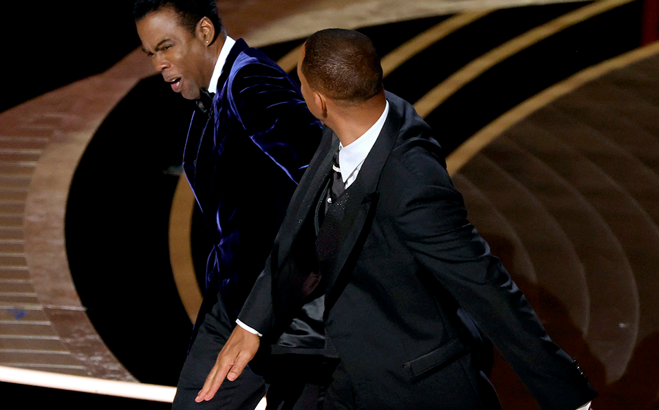 Will Smith es tendencia, bofetea a Chris Rock en los Oscar
