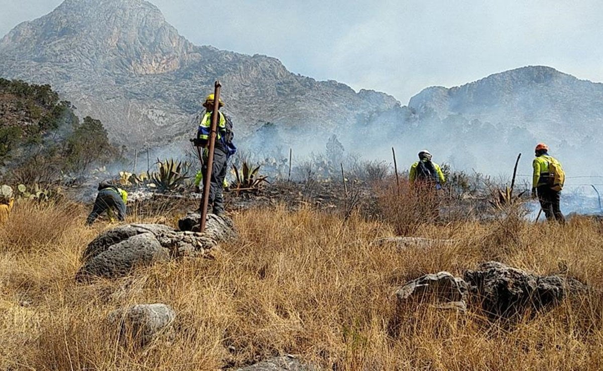 Detienen incendio de Nuevo León tras 20 días de esfuerzos