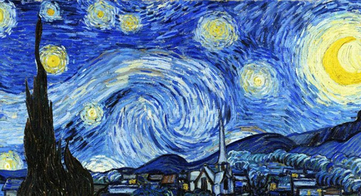 Bacteria descubierta luce como la noche estrellada de Van Gogh