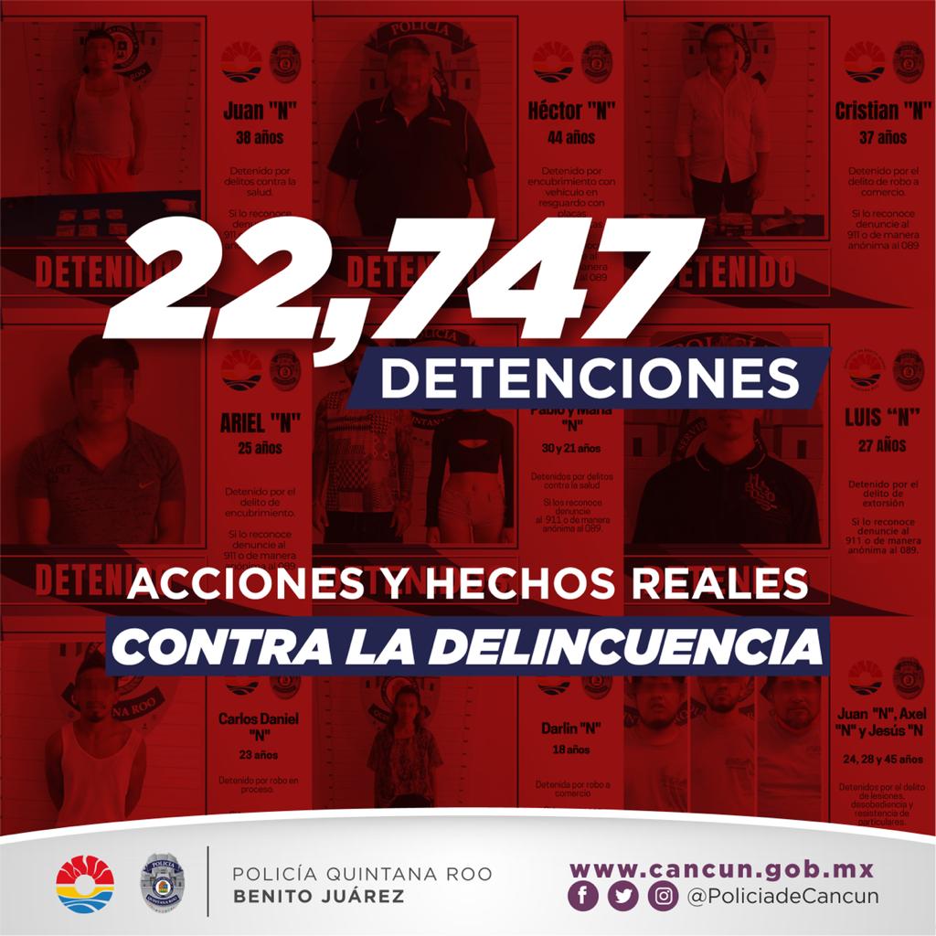 detenciones contra la delicuencia