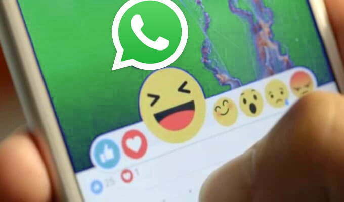 Reacciones de FB ahora podrán ser utilizadas en WhatsApp