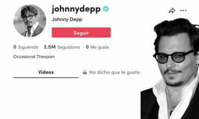 Johnny Depp abre cuenta de tik tok