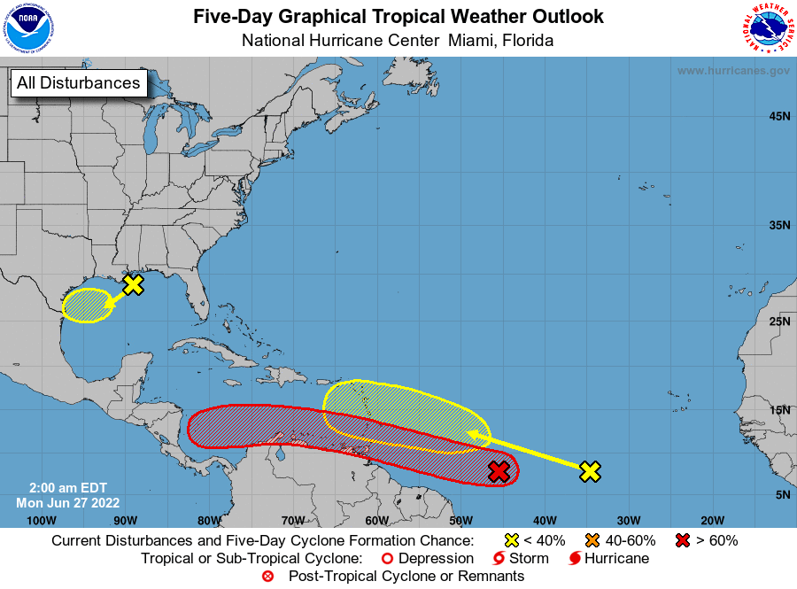 Lluvias para Quintana Roo y vigilancia ante onda tropical