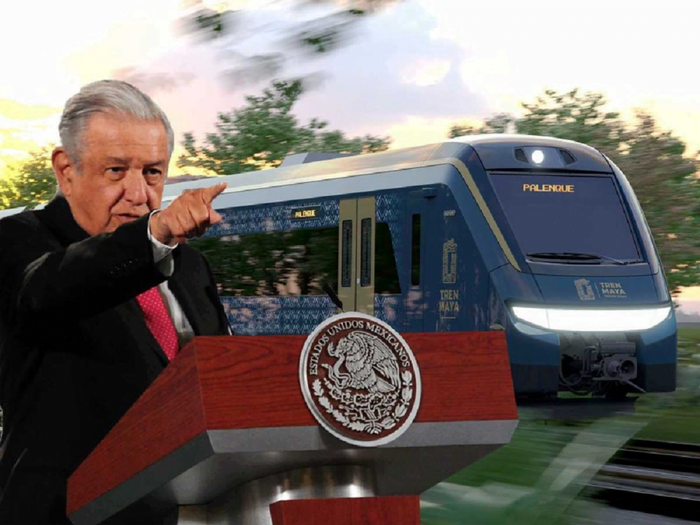 Tren Maya es de seguridad nacional y no se frenará por corruptos: AMLO