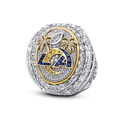 Los Angeles Rams reciben anillos del Super Bowl