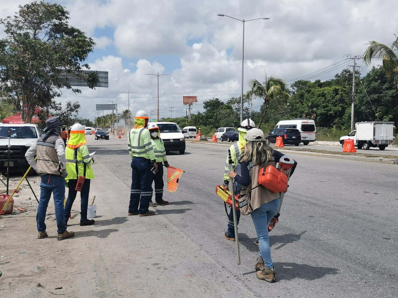 Avanzan obras federales en Cancún