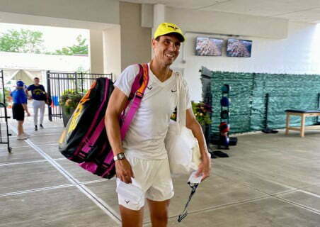 Nadal ya tuvo primer entrenamiento rumbo a torneo de Cincinnati