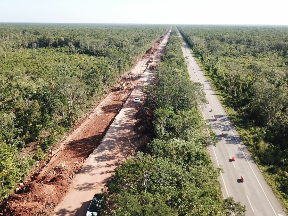 AMLO celebra revocación de amparo del tramo 5 del Tren Maya