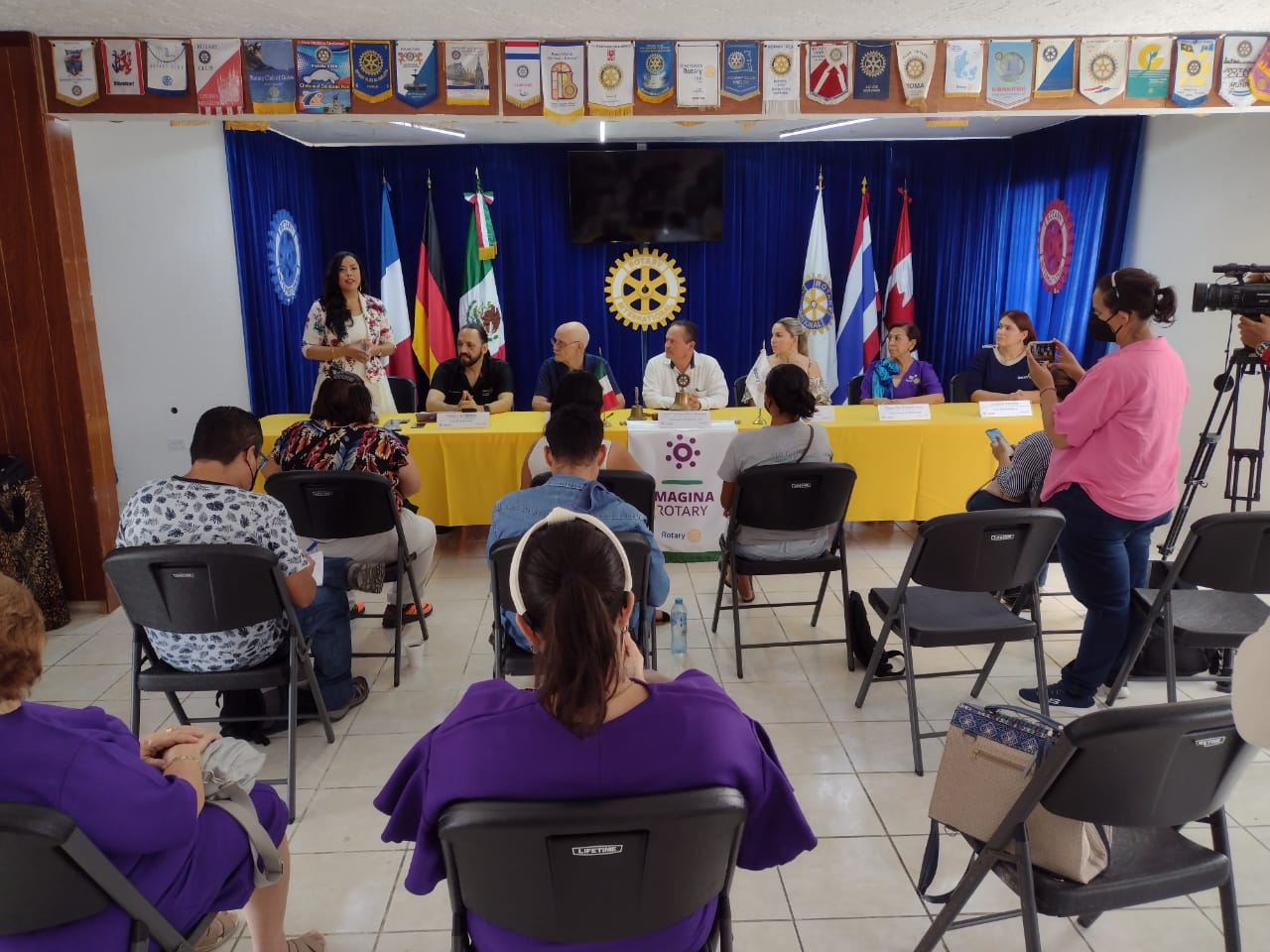 Clubes rotarios de Cancún anuncian esfuerzos conjuntos en favor del medio ambiente y seguridad