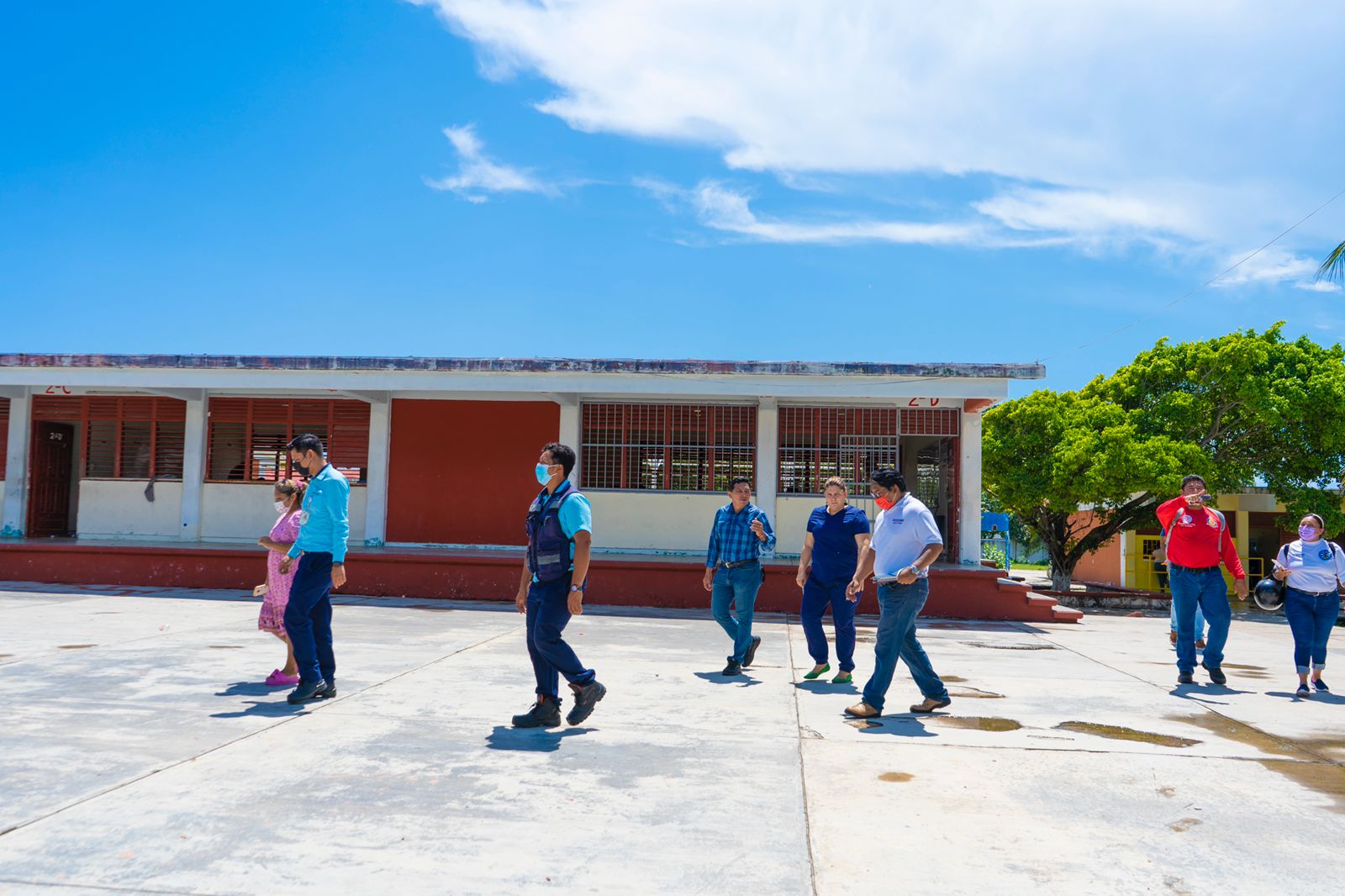 Supervisan refugios anticiclónicos en Isla Mujeres