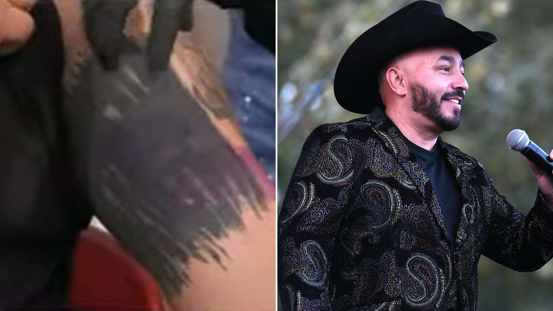 Lupillo Rivera modificó otra vez el tatuaje donde cubrió el rostro de Belinda