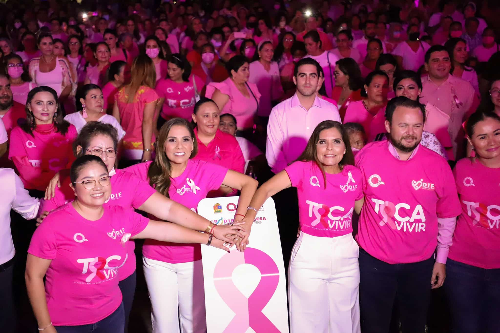 Mara Lezama hace un llamado para combatir el cáncer de mama