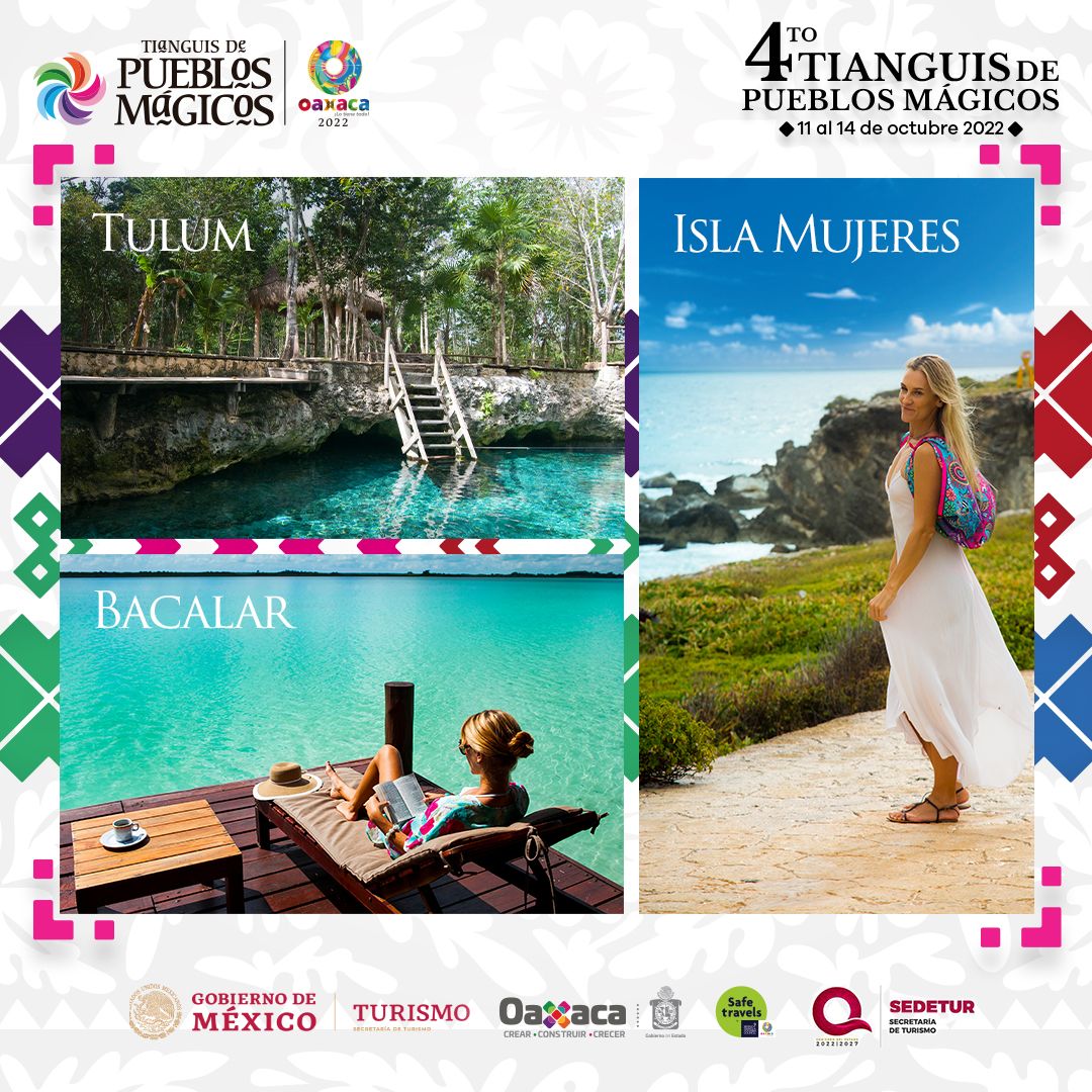 Quintana Roo presente en el Tianguis de Pueblos Mágicos
