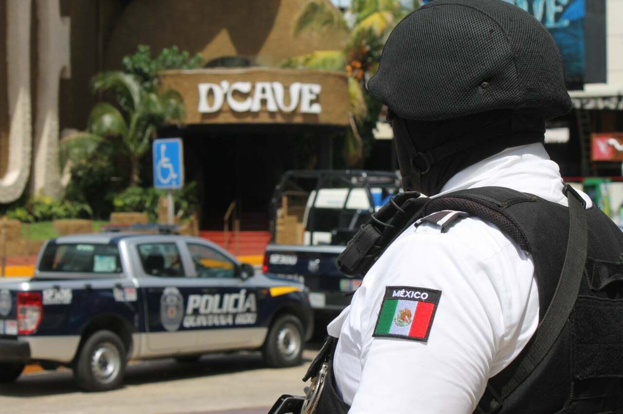 Policía Quintana Roo realiza labores preventivas para mayor seguridad de la ciudadanía y turistas