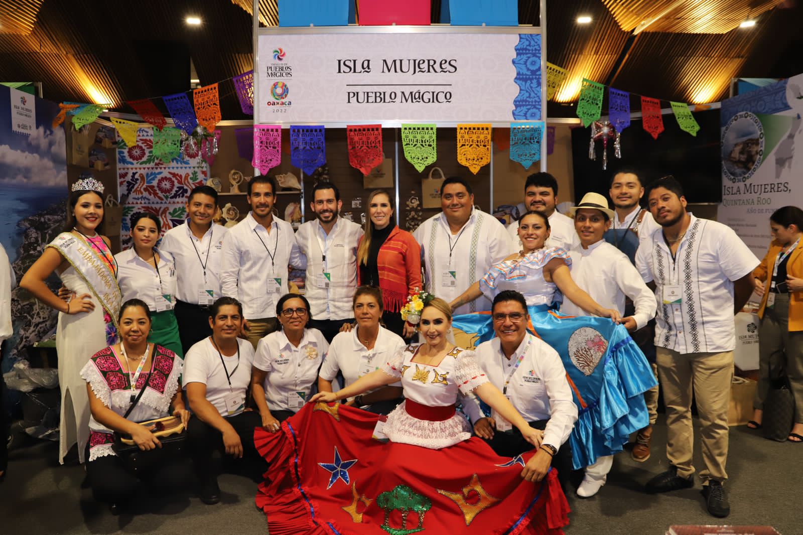 Isla Mujeres promueve sus atractivos turísticos en la cuarta edición del Tianguis de Pueblos Mágicos en Oaxaca