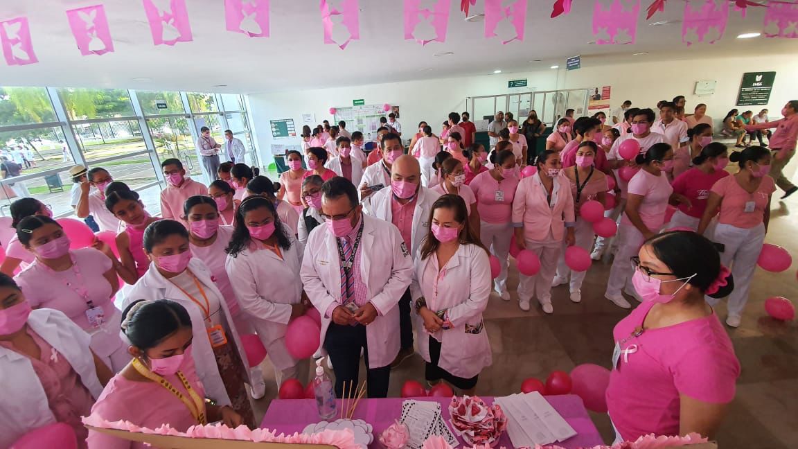 IMSS Quintana Roo intensifica acciones de chequeo para la detección temprana del cáncer de mama