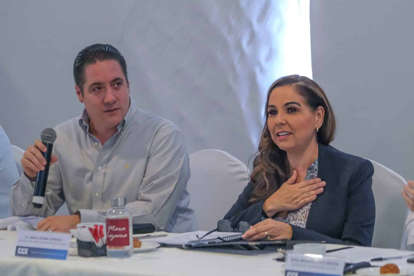 Invita Mara Lezama a empresarios a construir un Nuevo Acuerdo de Bienestar