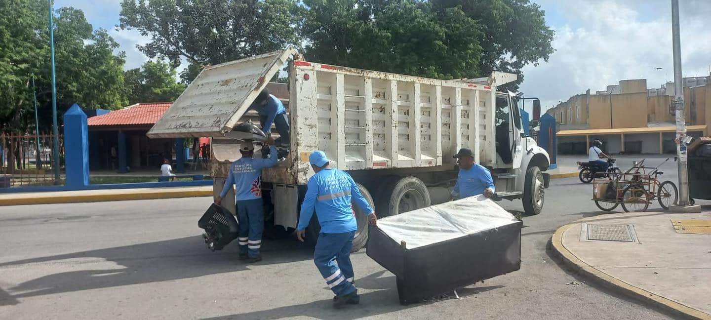 Reforzará Solidaridad recolección de basura con 15 camiones adicionales