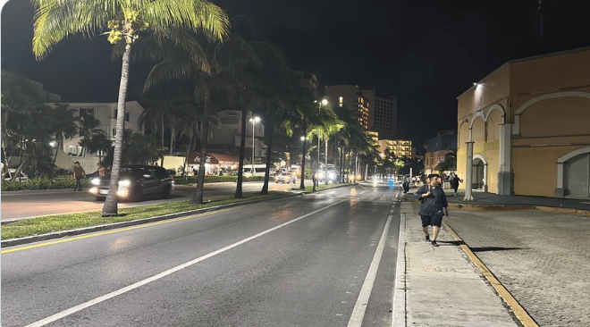 VIDEO: Llamada de Mara Lezama, levanta bloqueo en Zona Hotelera de Cancún