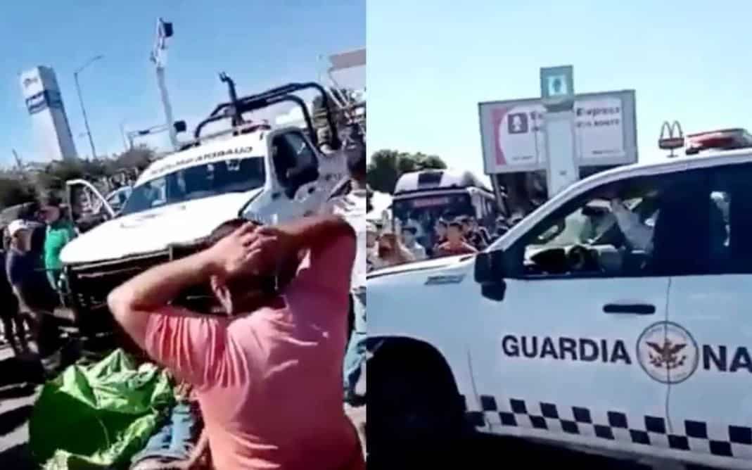 Guardia Nacional arrolló a vendedor de dulces en Guadalajara