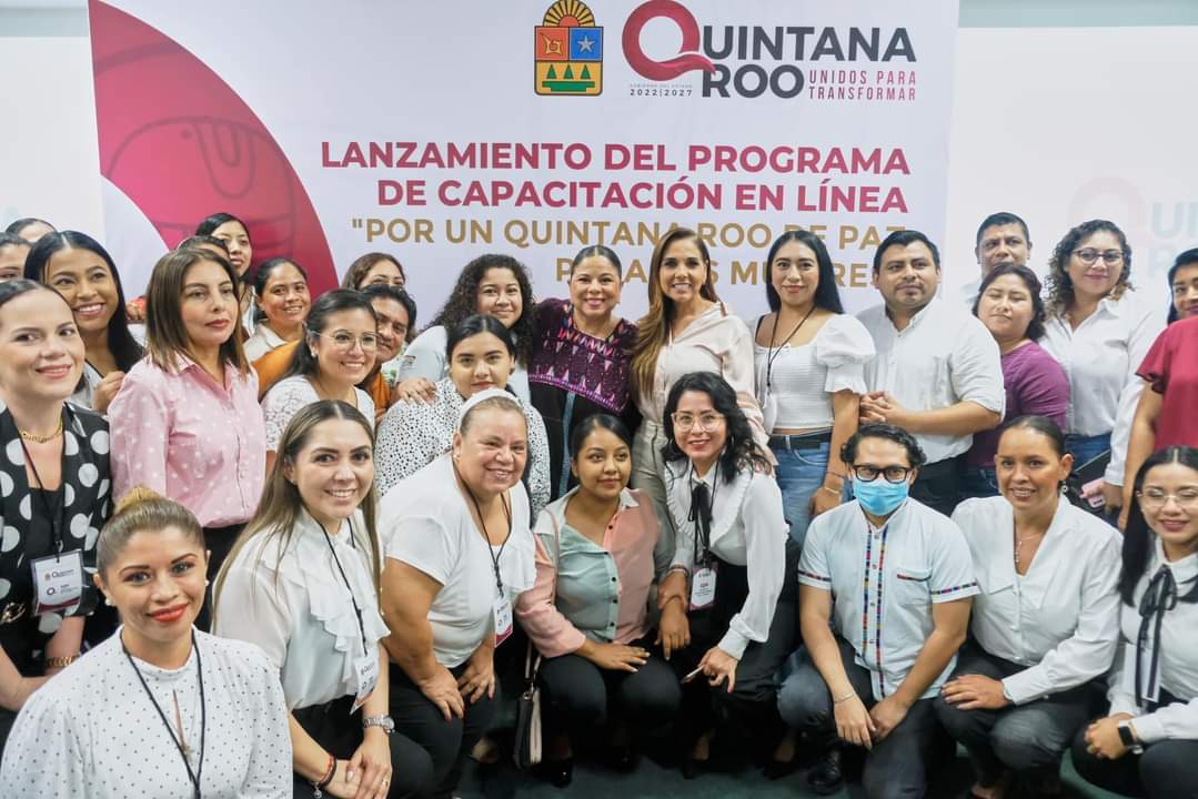 Trabaja Mara Lezama por un Quintana Roo de Paz para las Mujeres