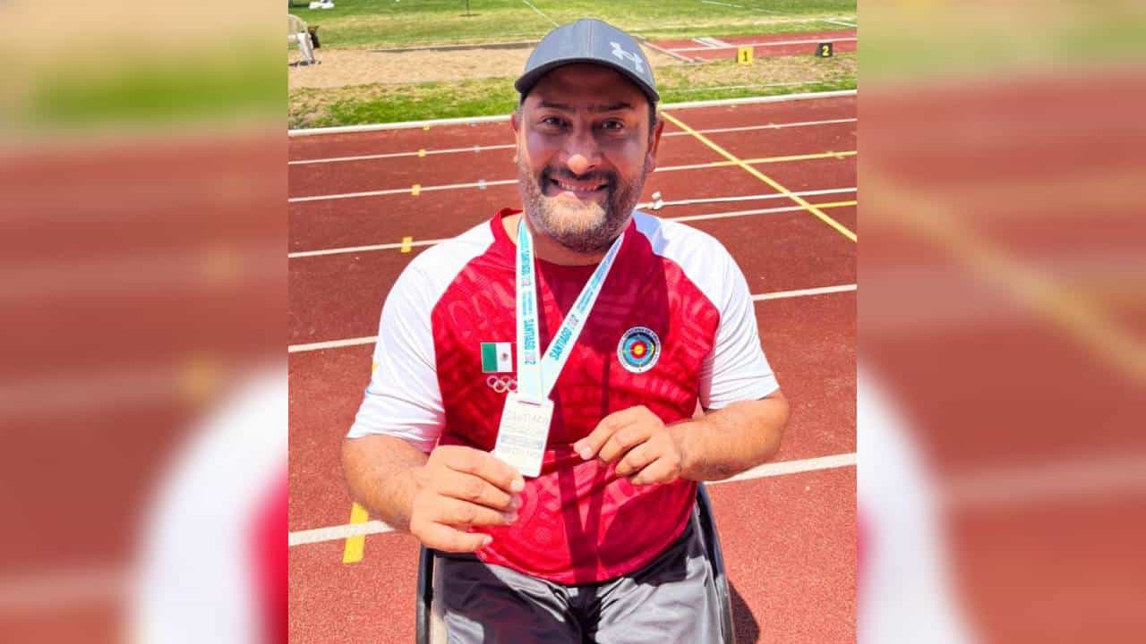 Arquero quintanarroense logra medalla de plata en Campeonato Parapanamericano 2022