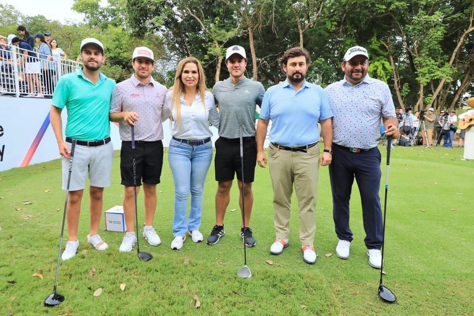 La presidenta Lili Campos respalda evento internacional de golf