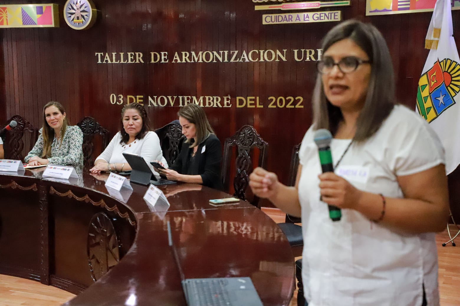 Inaugura Atenea Gómez, talleres de planeación ambiental y urbana en Isla Mujeres