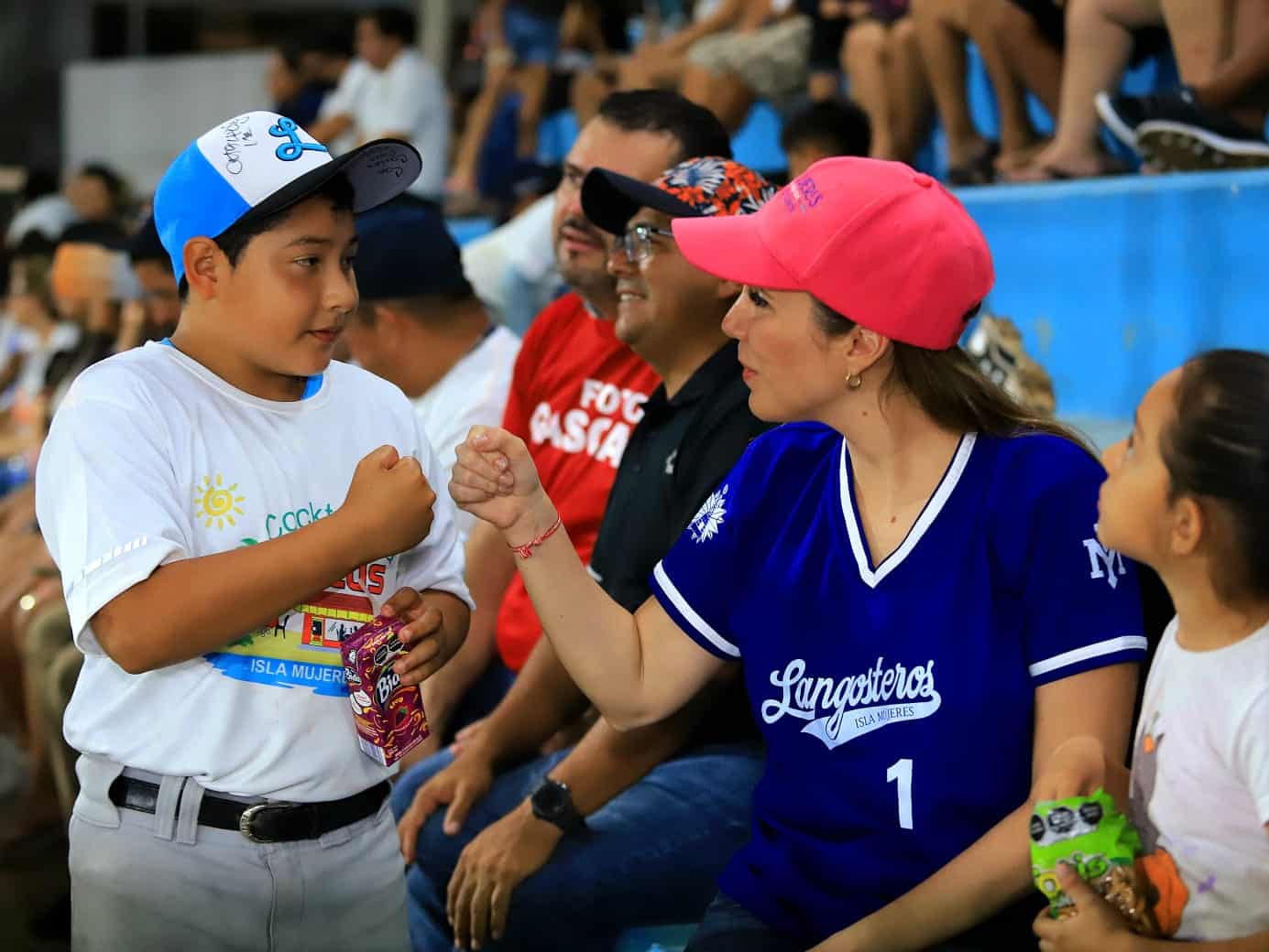 Atenea Gómez inaugura la Liga Municipal de Béisbol Infantil y Juvenil Andrés “La Huevita” García