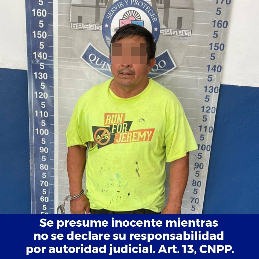 Hombre es detenido por agredir sexualmente a su perrita en Chetumal