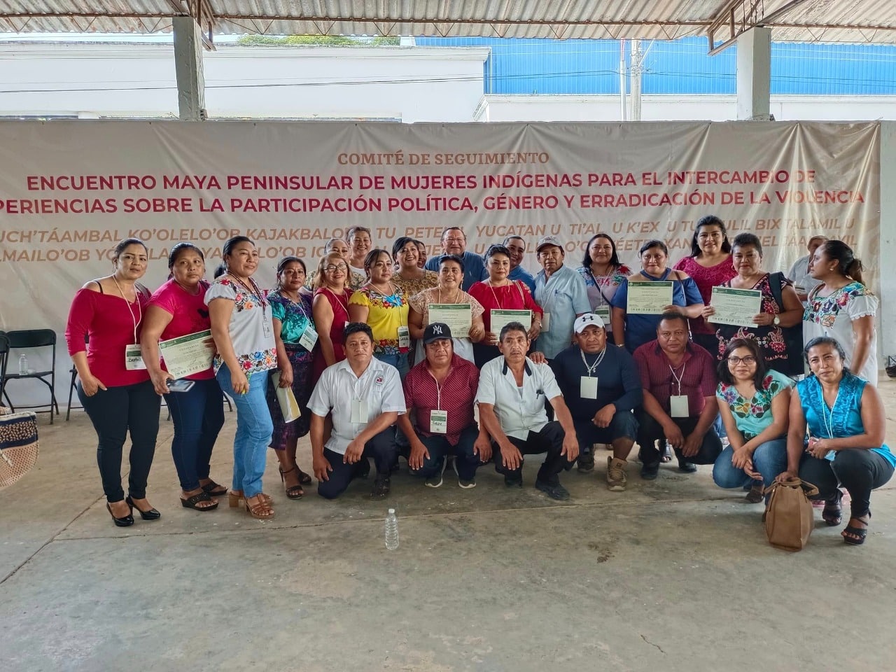 Participan mujeres mayas del estado en encuentro del Instituto Nacional de los Pueblos Indígenas, en Campeche