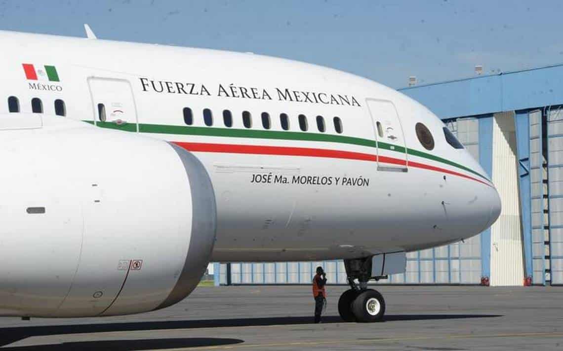 Avión presidencial será de Mexicana de Aviación