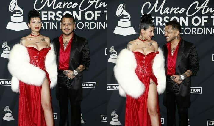 Cazzu y Nodal oficializan su noviazgo en los Latin Grammy