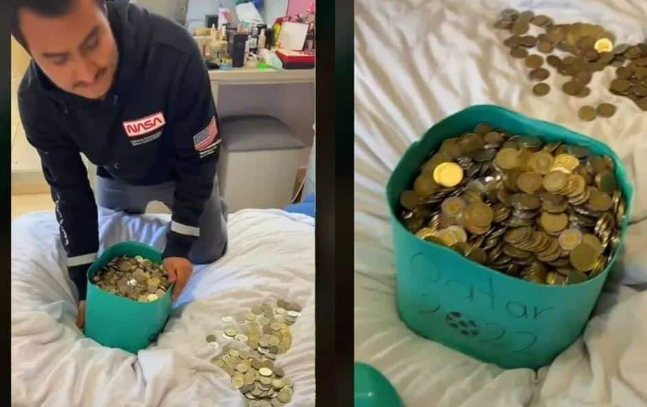 VIDEO: Joven ahorra miles de monedas para ir a Qatar
