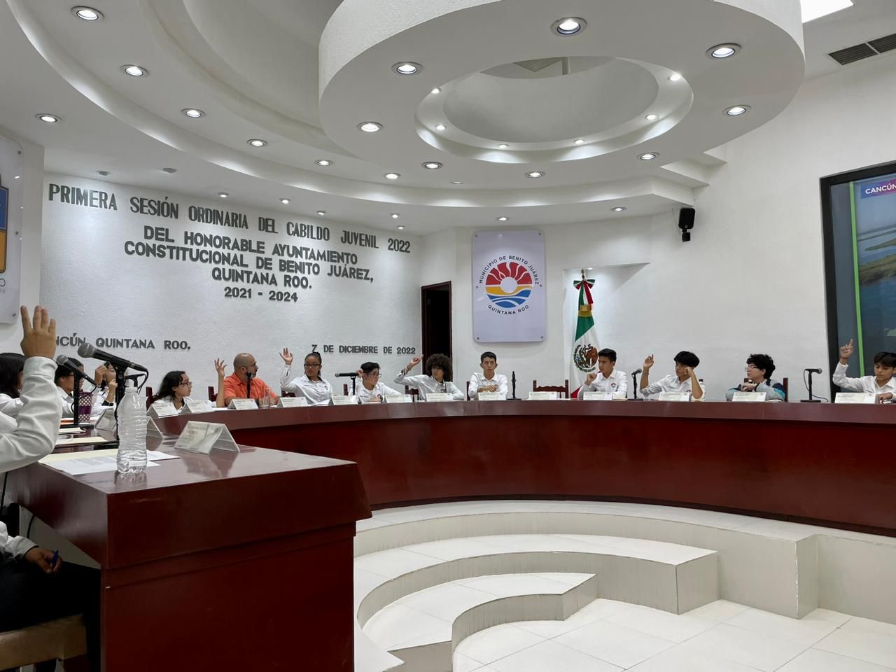 Fomenta Ayuntamiento de BJ participación de jóvenes en “Cabildo Juvenil 2022”