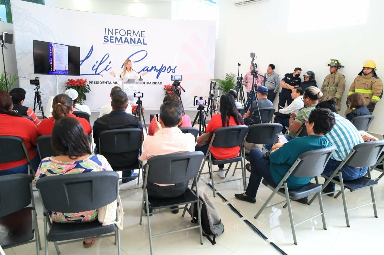 Lili Campos atiende a ciudadanos y comerciantes con programa “Estoy Contigo”