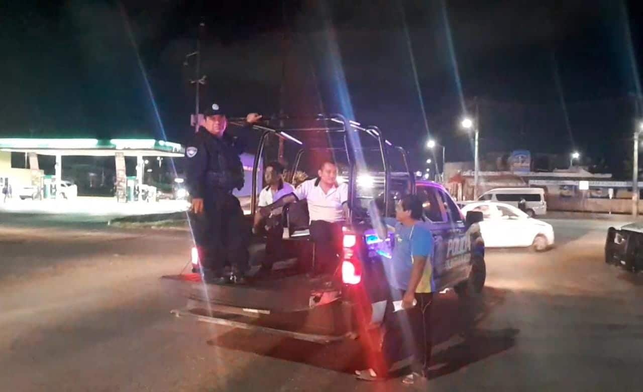 Taxistas son detenidos por golpear a trabajador que prefirió usar transporte público