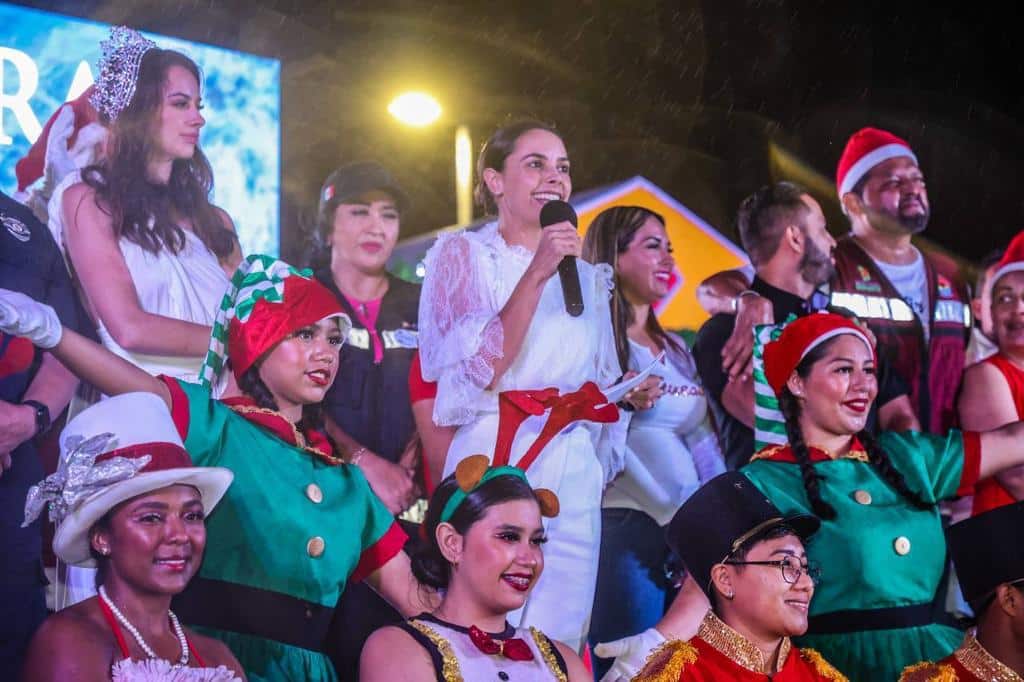 Nos une en Malecón Tajamar festejo navideño: Ana Patricia Peralta