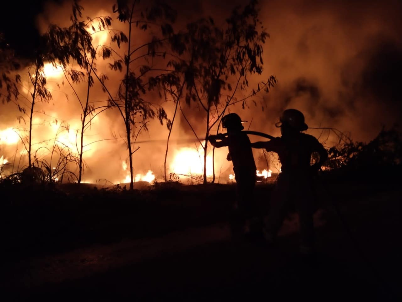 Reconoce Ana Patricia Peralta labor de bomberos de Cancún