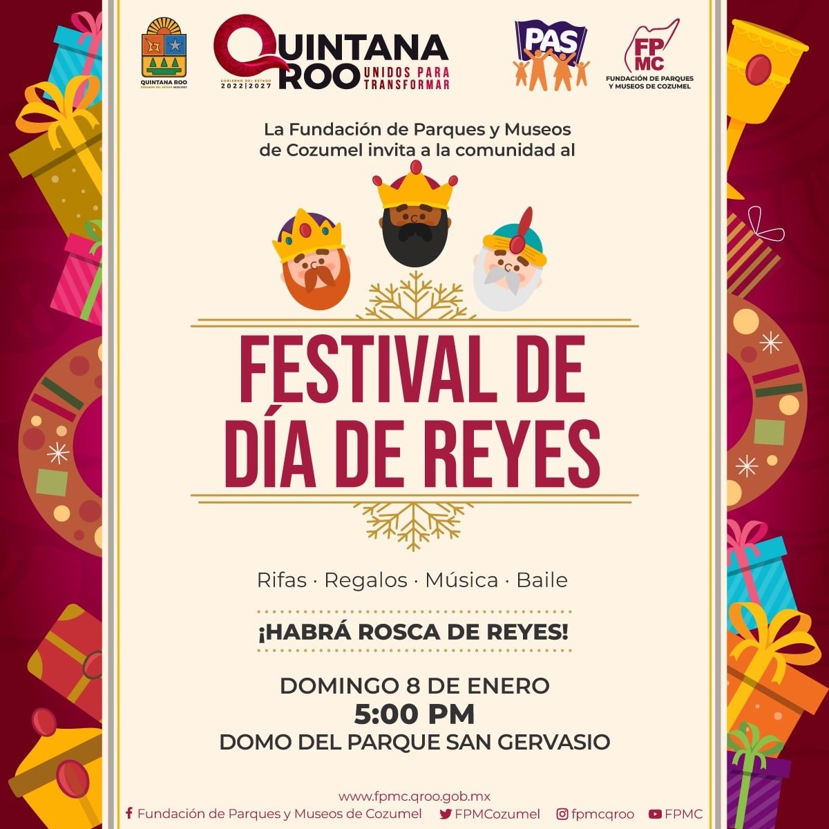 La FPMC invita al Festival de Reyes Magos