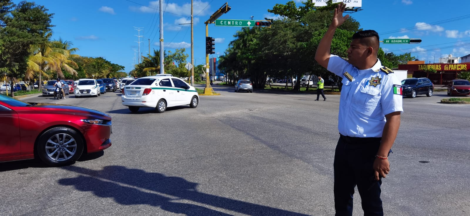 Confirman saldo blanco tras movilización de  taxistas en Cancún