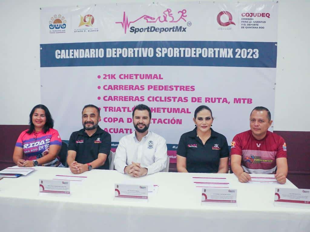 COJUDEQ presentó el Calendario Deportivo 2023 SportDeportMX
