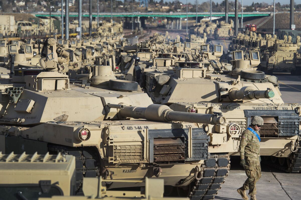 Estados Unidos enviará más de 30 tanques Abrams a Ucrania