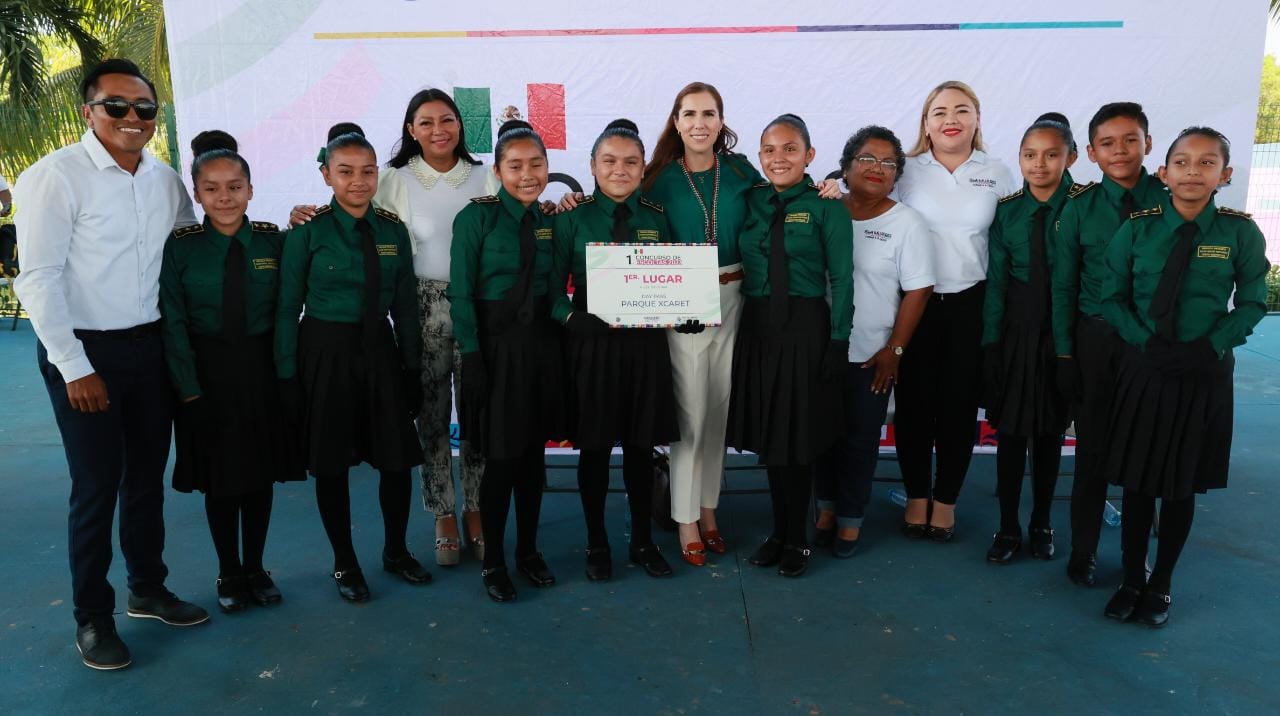 Atenea Gómez promueve una cultura cívica entre la niñez y juventud