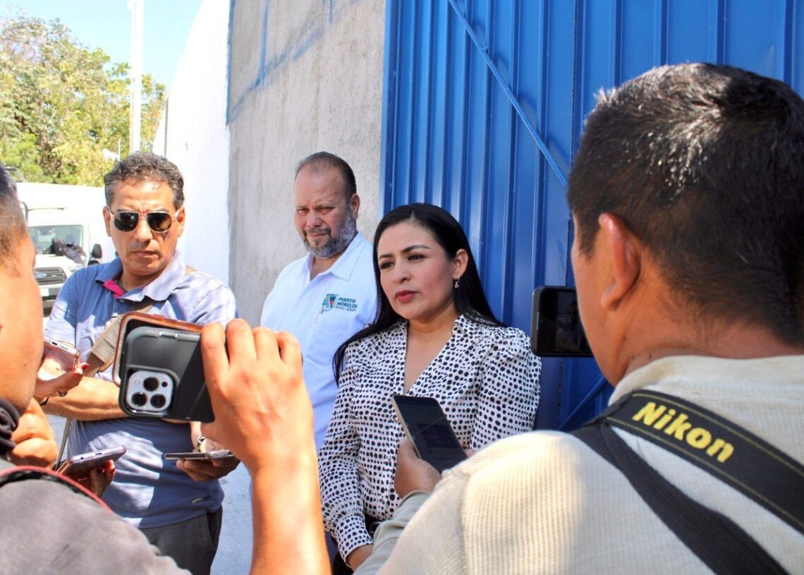 Atiende Blanca Merari demandas de Policías de Puerto Morelos 